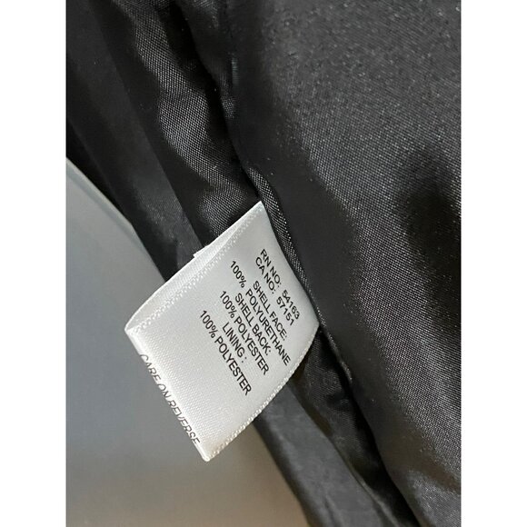 Marc New York New Black Crocodile Faux Leather Jacket With Notched Lapel - Picture 7 of 9